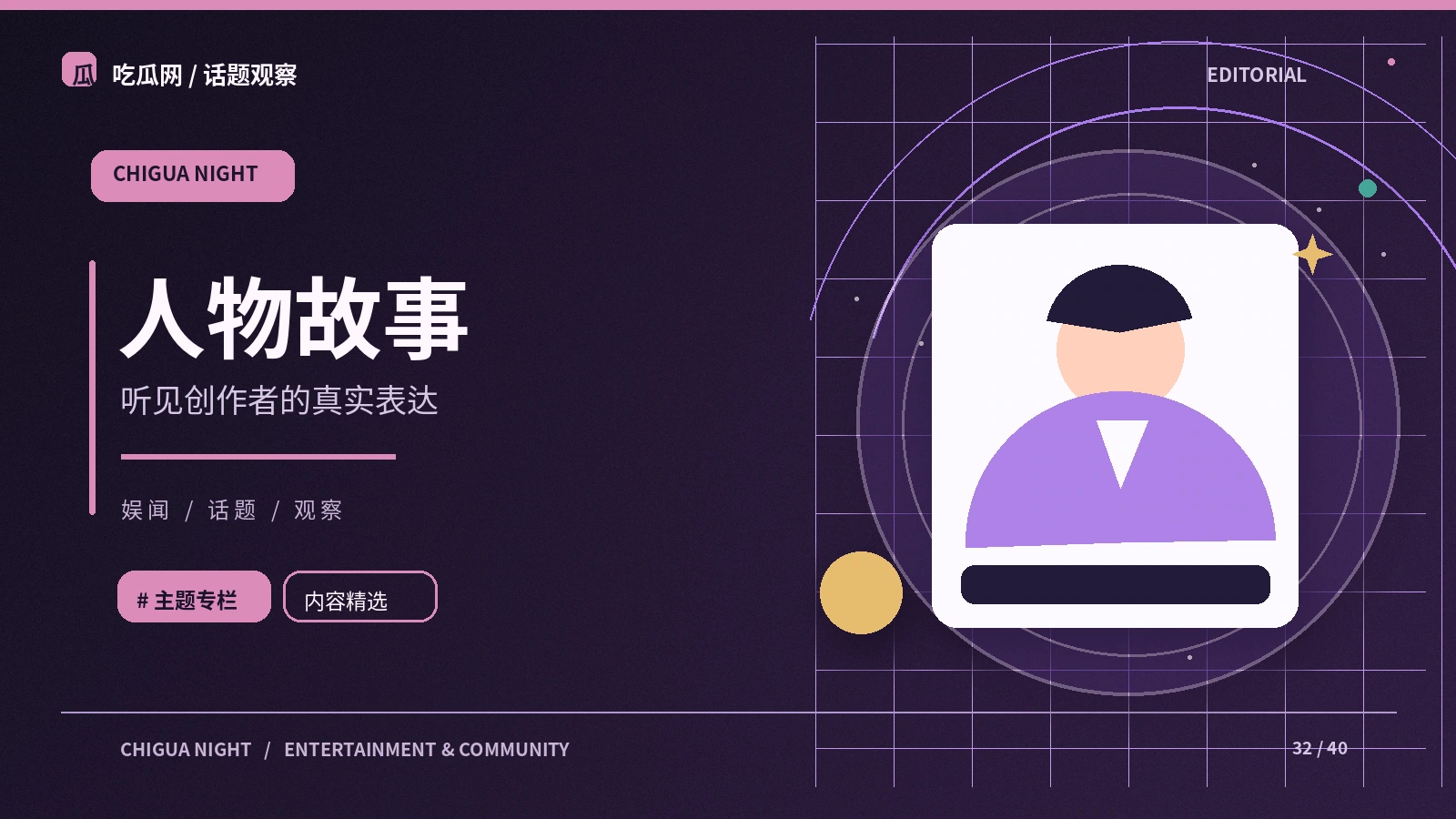 人物与公开作品